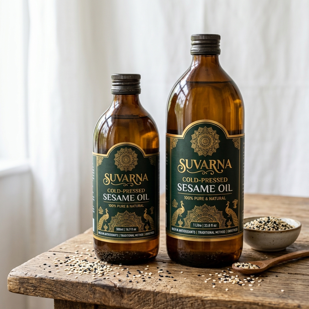 Cold Pressed Sesame Oil